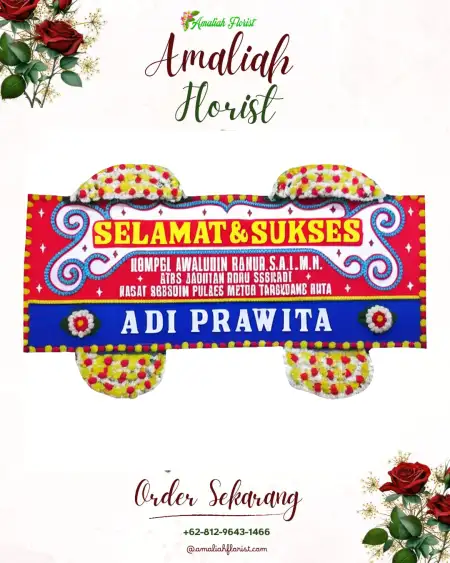 Papan Bunga Ucapan Selamat Jailolo